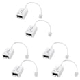 thumbnail image 1 of Divisor de Filtro DSL de 6 Uds, Divisor ADSL para Línea Telefónica Macho A 2 Hembras RJ11 6P4C/6P2C, Adaptador Convertidor de Módem Telefónico, 1 of 5