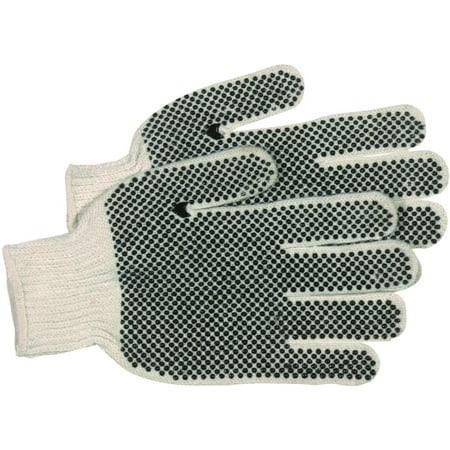 

Boss 5522L Reversible Protective Gloves L Knit Wrist Cuff Black/White Cotton/Polyester