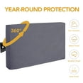thumbnail image 5 of Easy-Going Outdoor TV Cover Weatherproof Screen Protectors, 52 inch, Gray, 5 of 7