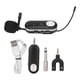 thumbnail image 2 of Micrófono con clip, micrófono Lavalier Mini micrófono inalámbrico para entrevistas UHF Mini micrófono Lavalier Solución innovadora, 2 of 8