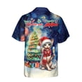 thumbnail image 2 of Merry Christmas and Happy New Year Santa Sphynx Holiday Xmas Winter 2025 Hawaiian Shirt Breathable Summer Unisex Merch Cat Lover Kitten Owner Gifts Idea - 00024, 2 of 6