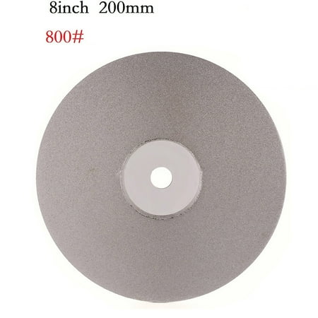

Ana 1PC 200mm 8inch Diamond Coated Flat Lap Wheels Lapidary Grinding Polishing Discs