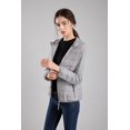thumbnail image 2 of Vestes Légères à Capuche pour Femmes Confortables à Porter (Gris, TTTG), 2 of 5
