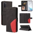 thumbnail image 1 of Case for Samsung Galaxy Note 10 Leather Wallet Book Flip Folio Stand View Cover - Black, 1 of 5