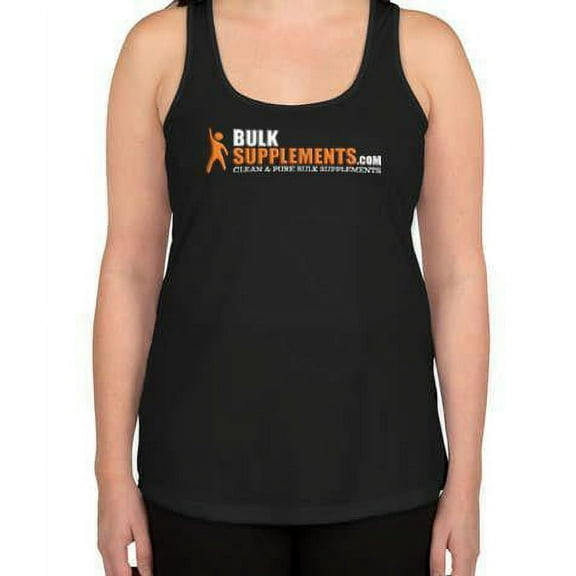 BulkSupplements Women's Performance Racerback Tank - Black, XS