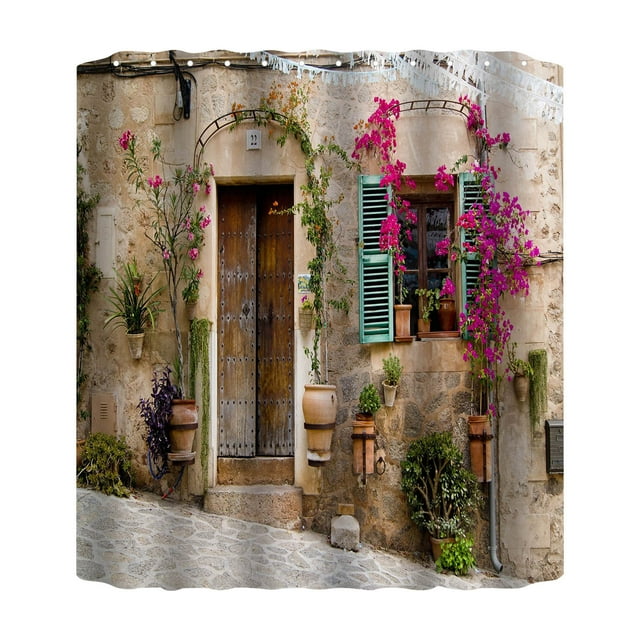 Clearance Deals Shower Curtain 70x70 Inch With 12 Plastic Hooks Waterproof Shower Curtain Bathroom Heavy Side Shower Curtain Machine Washable Quick Dry Shower Curtain Hooks Double Sided