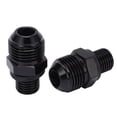thumbnail image 4 of Transmission Oil Cooler Adapter, Professional Rustproof 8ANx1/4NPS Oil Cooler Connector  For Car Accessories Short, 4 of 8