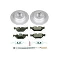 thumbnail image 2 of Power Stop Rear Euro-Stop ECE-R90 Certified Brake Pad and Rotor Kit ESK5981, 2 of 5