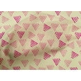 thumbnail image 4 of oneOone Organic Cotton Voile Fabric Triangle Block Print Sewing Fabric BTY 42 Inch Wide, 4 of 4