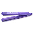 thumbnail image 3 of Turbo Silk 1.25" Tourmalin Ceramic Flat Iron Anti-Frizz Hair Straightener Purple, 3 of 8