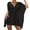 Black, variant on Cathalem Cover Ups for Swimwear Women V-Neck Swimsuit Coverups Loose Swimwear Beach Dress Beachwear (Black,One Size)