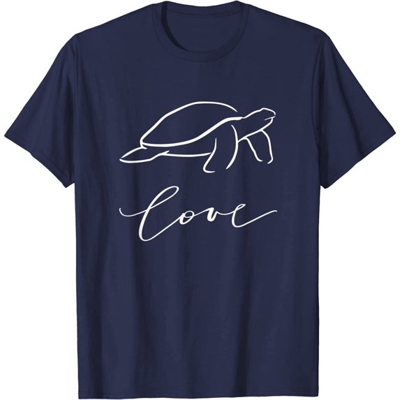Cool Turtle Tortoise Love Walking Animal Wildlife Nature T-Shirt