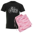 thumbnail image 6 of CafePress - Motorcycle Men's Dark Pajamas - Men's Dark Loose Fit Cotton Pajama Set, 6 of 7