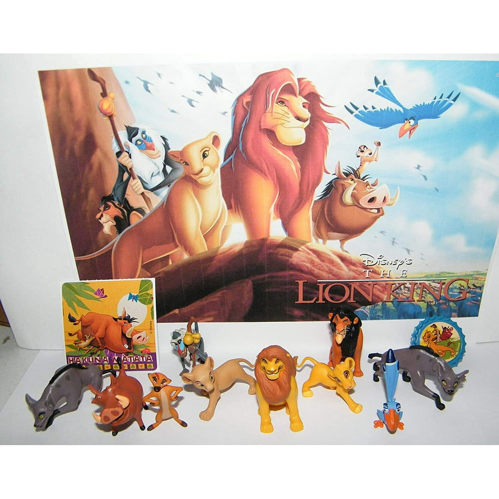 disney the lion king deluxe figure set figures ages 3 up