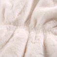 thumbnail image 4 of GYRATEDREAM Baby Girls Faux Fur Warm Cloak Coat Cute Winter Furry Cape Jacket Fluffy Plush Fleece Outwear with Bowknot for 6Y White, 4 of 9