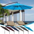 thumbnail image 7 of Matoen 8 Ribs Patio Umbrella Replacement Canopy 9 ft Cantilever Outdoor Patio Umbrella Cover Canopy 8 Rib Replacement Top (Canopy only), 7 of 7