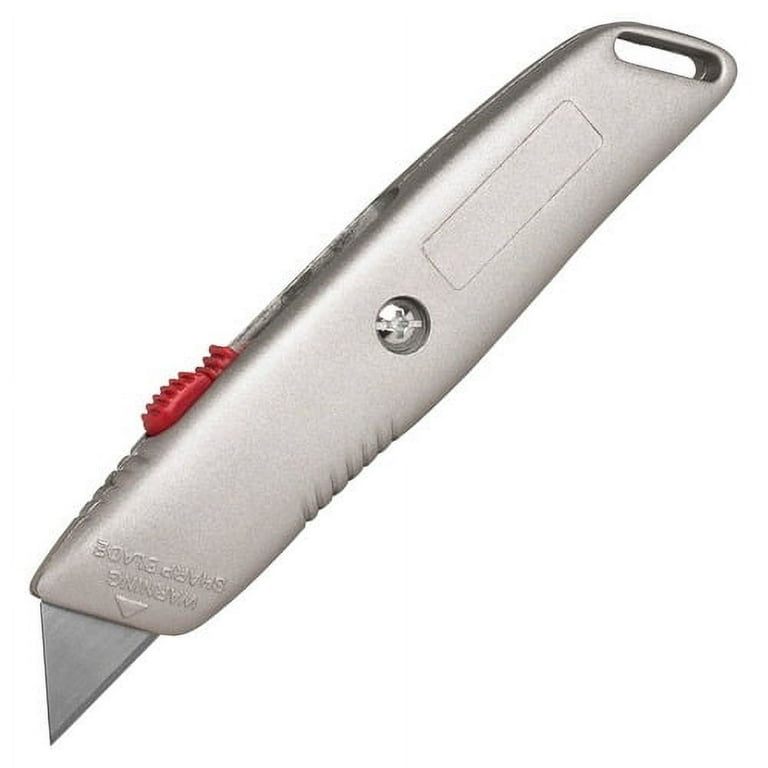Sparco 3-position Retractable Blade Utility Knife - Stainless Steel Blade - 6 Sparco 3-position Retractable Blade Utility Knife - Stainless Steel Blade - 6
