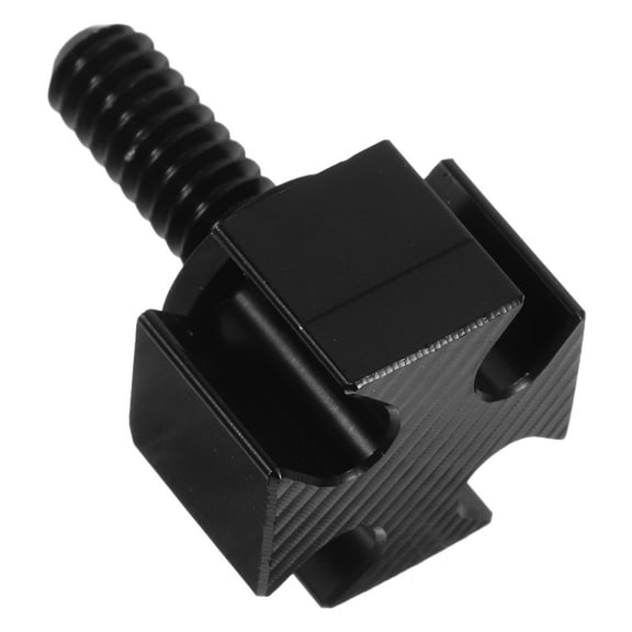 LEORX Motorcycle Seat Bolt Quick Release Aluminum Black 1Pack for Motorcycle Enthusiasts