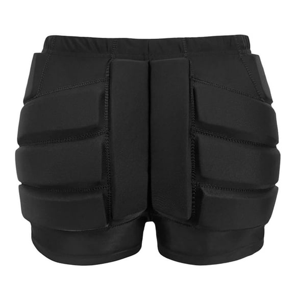 Kids Butt Pad Shorts for Skating Snowboarding Ski Hockey, Kids Ice Skating Accessories, Hip Tailbone Protective Padded Shorts for Youth Child