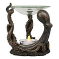 thumbnail image 2 of Nautical Ocean Marine Octopus Oil Warmer Or Wax Tart Burner Candle Holder Statue, 2 of 7