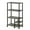 French Oak Grey/Black, variant on Furinno Turn-N-Tube 4-Tier Toolless Kitchen Storage Shelf Cart, French Oak Grey/Black