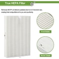 thumbnail image 2 of 6 Pack Hpa300 HEPA Replacement Filter R for Honeywell HPA300 HPA200 HPA100 HPA090 Series Air Purifier, Compared to HRF-R3 HRF-R2 HRF-R1, 2 of 6