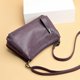 thumbnail image 4 of Bolso cuadrado pequeño clásico de cuero de color sólido, bolso de hombro informal en diagonal para madre, bolso de mujer de cuero suave coreano, 4 of 6