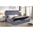 thumbnail image 1 of Fabric Bed with Headboard, 1 of 1