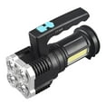 thumbnail image 2 of JWshufel USB Rechargeable LED Flashlight with Four Heads and Wicks High Brightness Outdoor Portable Light Waterproof Multi-Brightness for Home Emergency Use Long Battery Life, 2 of 8