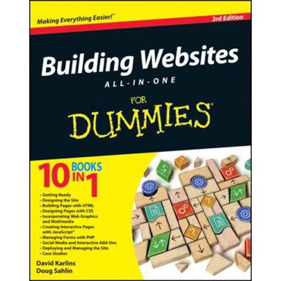 Pre-Owned Building Websites All-in-One For Dummies, 3rd Edition (Paperback) 1118270037 9781118270035