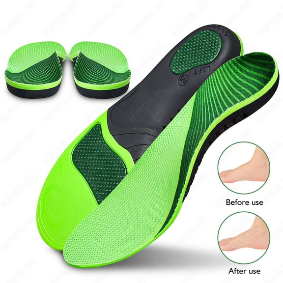 Flat Feet Template Arch Support Orthopedic Insoles Men Women Plantar Fasciitis Heel Pain Orthotics Insoles Sneakers Shoe Inserts