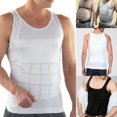 thumbnail image 5 of Sinhoon Men's Best Body Slimming Tummy Shaper Waist Girdle Vest Shirt, 5 of 7