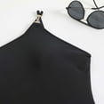 thumbnail image 5 of New Summer Arrivals UTSJKR Women One Shoulder One Piece Swimsuit Tummy Control Bathing Suits Modest Full Coverage Cutout Swimwear Black XL, 5 of 7