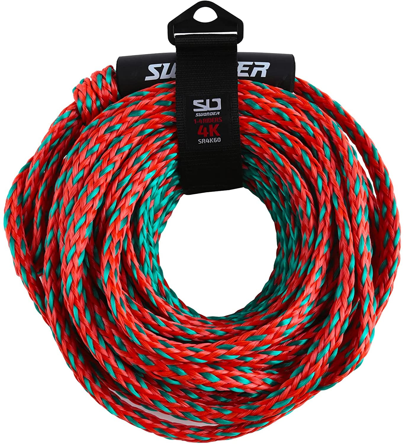 Swonder 2Section Tow Ropes for Tubing, 14 Rider 60FT Ropes for