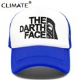 thumbnail image 1 of CLIMATE Darth Trucker Cap Star Cap Men Funny Face Hat Baseball Cap Cool Summer Mesh Net Cap Hat for MenAdult 55to58cm Head Gao Jinjia LED, 1 of 2