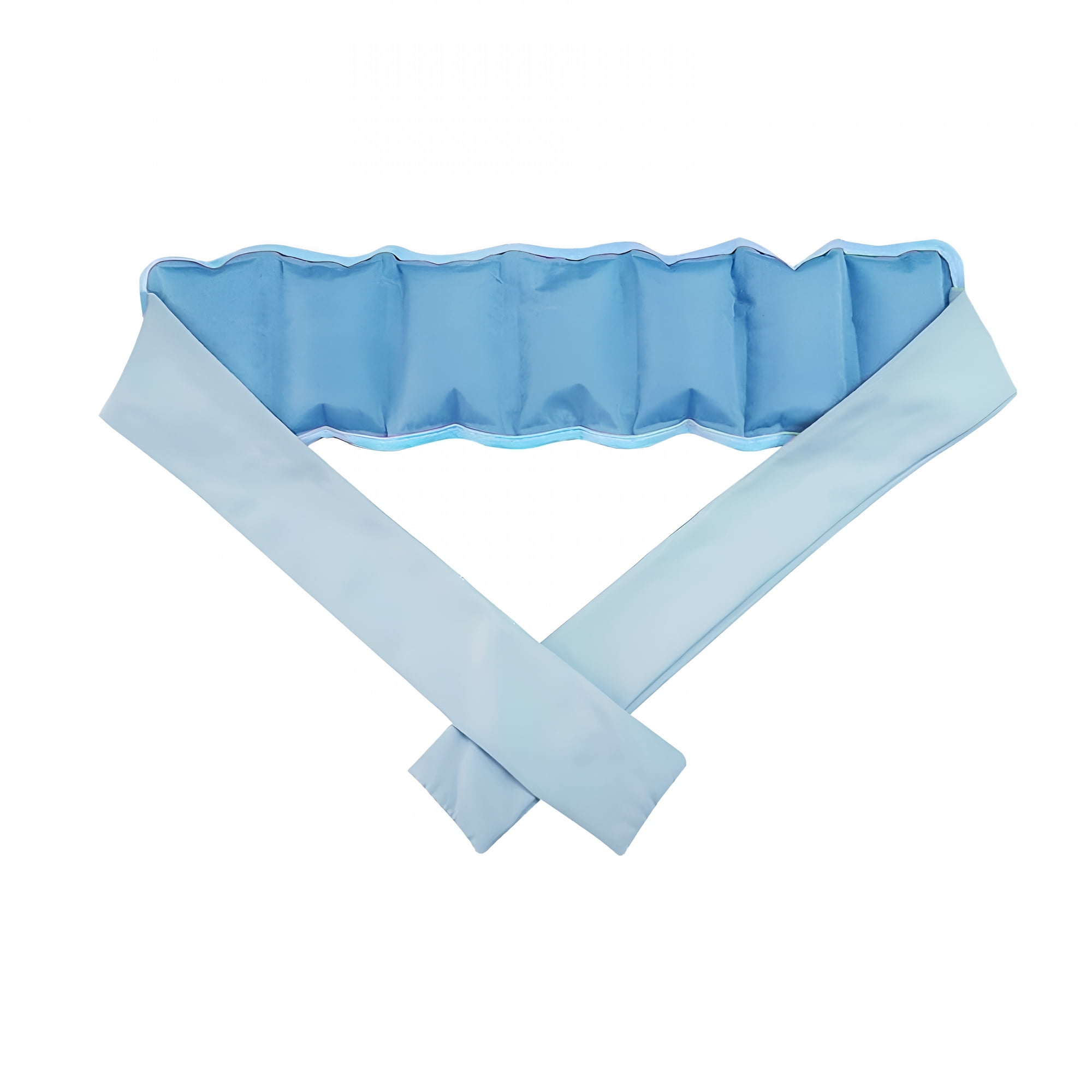 XIRQI Ice Wrap Full Neck Cooling Support: Reusable Cold Therapy Pad – Instant Muscle Pain Relief,Wearable Comfort,Reusable for Neck Stiffness & Soreness (Light Blue)