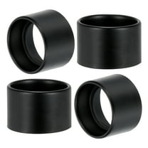 Uxcell Light Socket Shade Ring, 35 mm Metal Hanging Lamp Holder Parts, Black 4Pcs