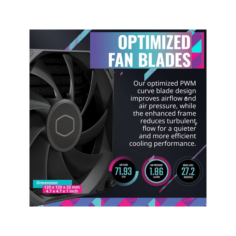 Cooler Master MasterLiquid 120L Core - Processor liquid