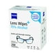 thumbnail image 2 of Toallitas limpiadoras de lentes ZEISS prehumedecidas, 250 unidades de alcohol al 70%, 2 of 5