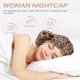 thumbnail image 3 of 1pc multifuncional satinado nightcap de belleza pelo sombrero sombrero sombrero dormir sombrero, 3 of 5