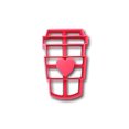 thumbnail image 1 of Coffee Lotte Cookie Cutter- Fast Shipping - Sharp Edges - Exceptional Quality, 1 of 5