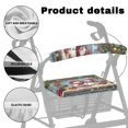 thumbnail image 5 of HELLHERO Warm Christmas Snowman Seat & Back Cover Seat Back Cover & Stretchable Material for Senior Easy to Use, 5 of 7