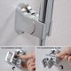 thumbnail image 4 of Soporte de ducha para cabezal de ducha de mano, soporte de altura ajustable - Gran ángulo ajustable para adaptarse a cualquier espacio del baño --- Plata, 4 of 5