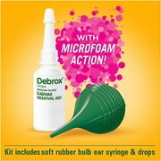 Debrox Earwax Removal Aid Kit 0.5 oz (Pack of 2)