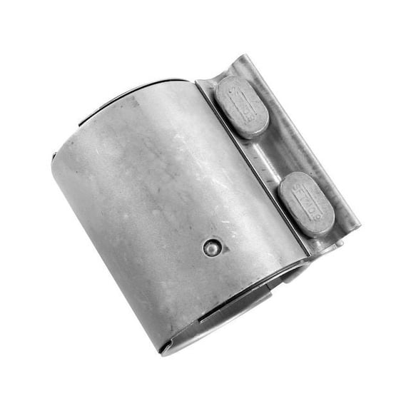 Converter To Line Exhaust Clamp - Compatible with 2011 - 2014 Ford Mustang 3.7L V6 2012 2013