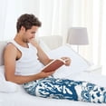 thumbnail image 5 of Naloa Sea Underwater Jellyfish Pajama Pants Men, PJ Bottoms, Sleep & Lounge Pants-Large, 5 of 6