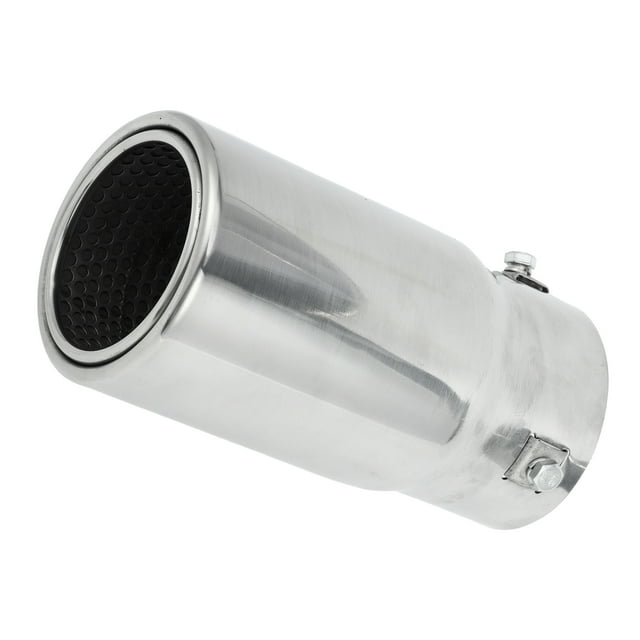 Exhaust Tip Rear 1.5" - 3.1" Inlet 3.5" Outlet 6.9" Length Tailpipe for Toyota Land Cruiser 150 Prado 10-18 Stainless Steel Silver Tone Bolt on