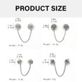 thumbnail image 3 of lanema Alloy Sweater Chain Clip Fashionable Cardigan Brooch Pin Clothing Fastener Elegant Outfit Accessory for Fashion Lovers, 3 of 8
