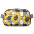 thumbnail image 1 of Summer Tropical Reusable Shopping Bag - Large Capacity & Machine Washable Grocery Tote, 1 of 4