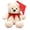 A, variant on 10'' Christmas Teddy Bear Plush Toy, Cute Stuffed Animal Doll